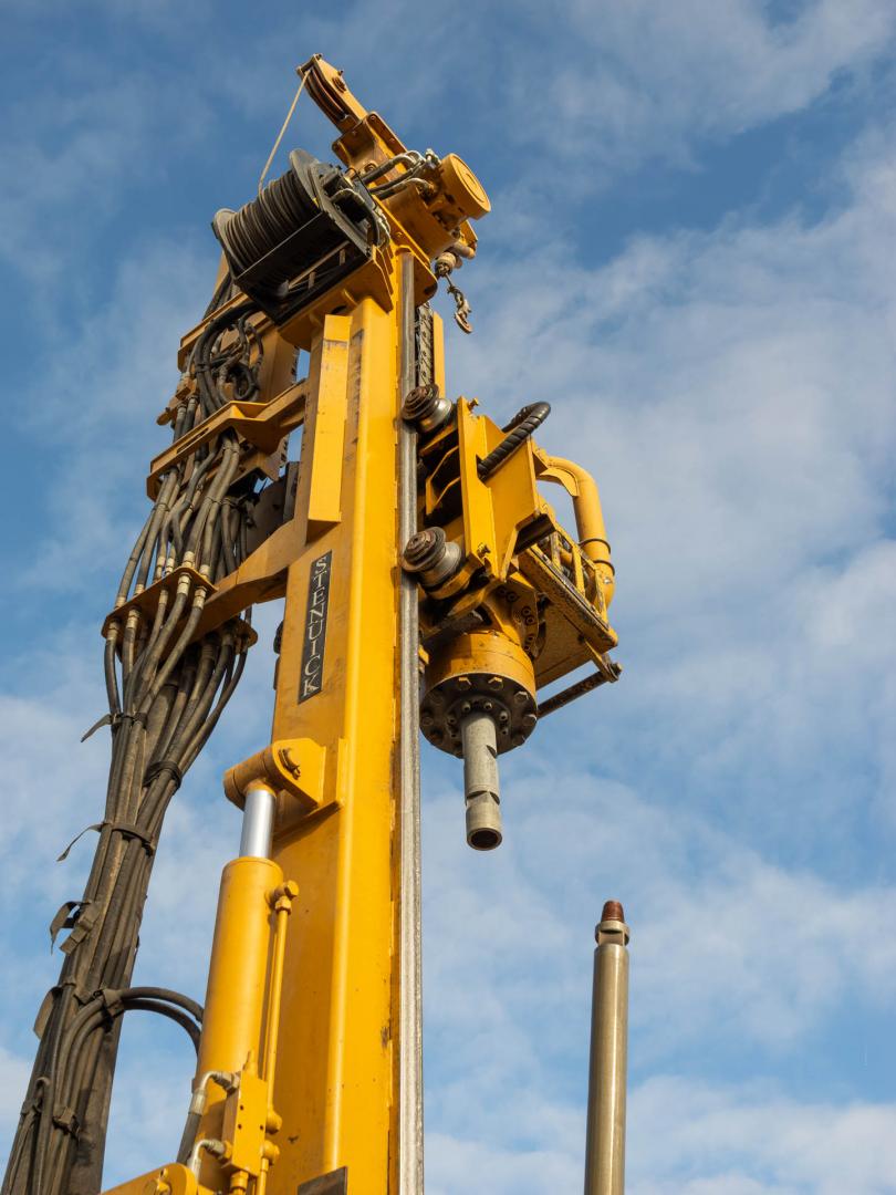 Installation de sonde géothermique à La Roche-sur-Yon