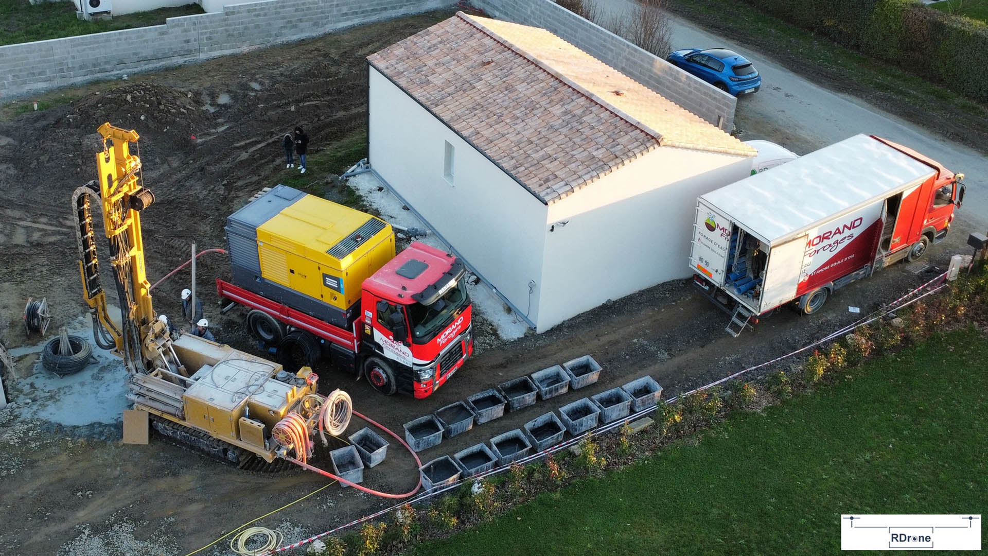 Forage géothermique en Vendée