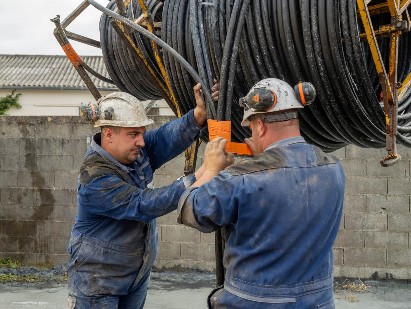 Pose et mise en service de chauffage géothermique à La Roche-sur-Yon